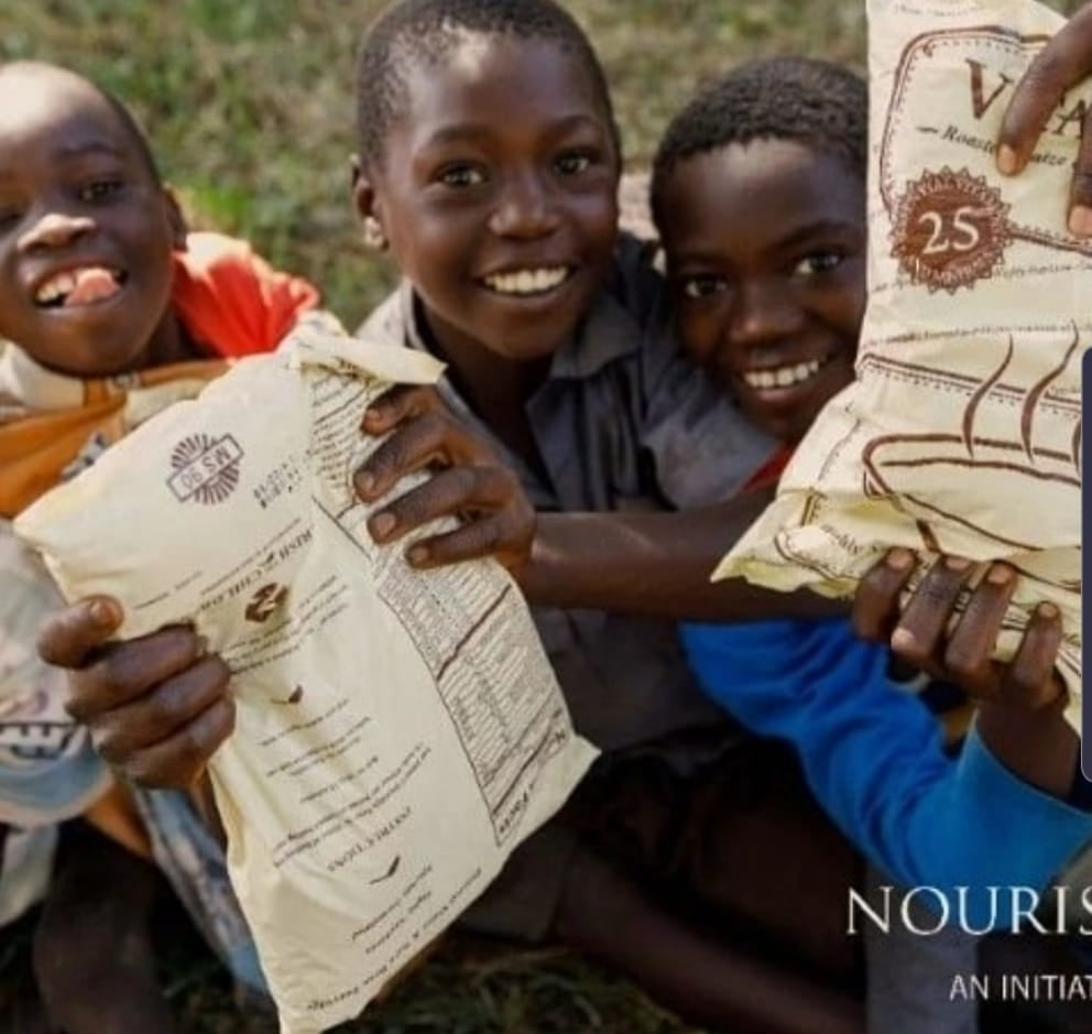 Nourish the Children with Nuskin, sponsoring a child with nutritious food for 6 months