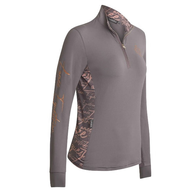 Graphite & Rose Gold Longsleeve UV Shirt