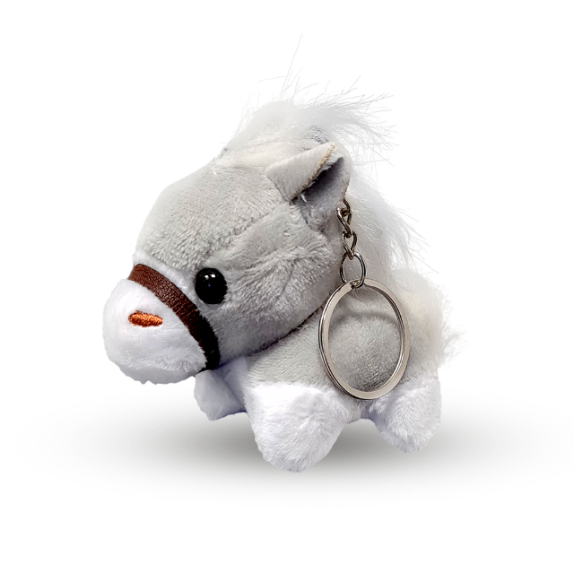 Plush Pony Keyring