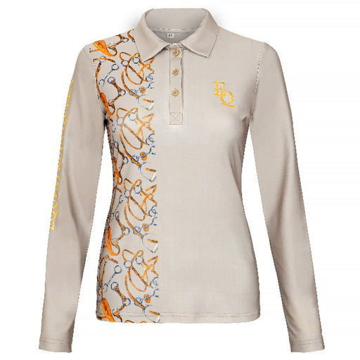 Aria Long Sleeve Polo Shirt