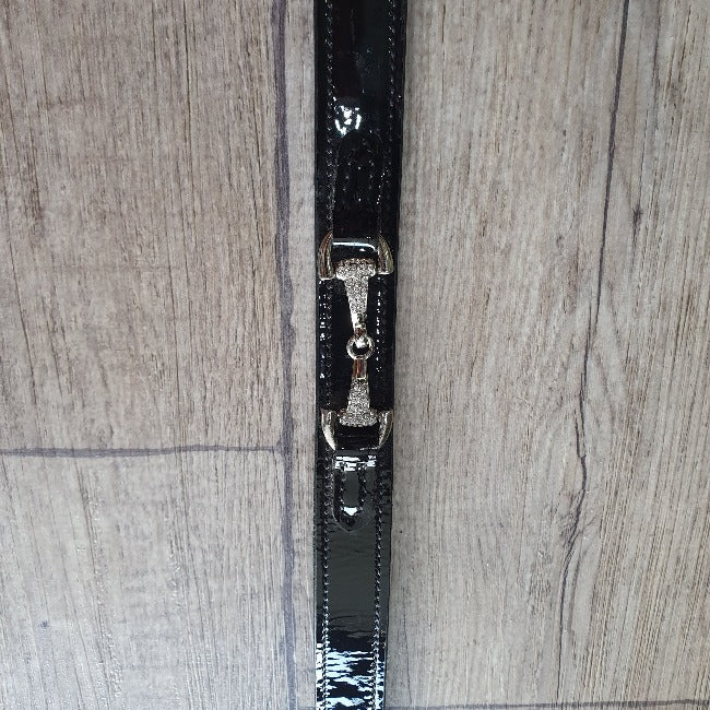 Leather Belt with Bits