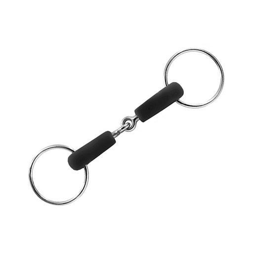 Loose ring Snaffle rubber jointed