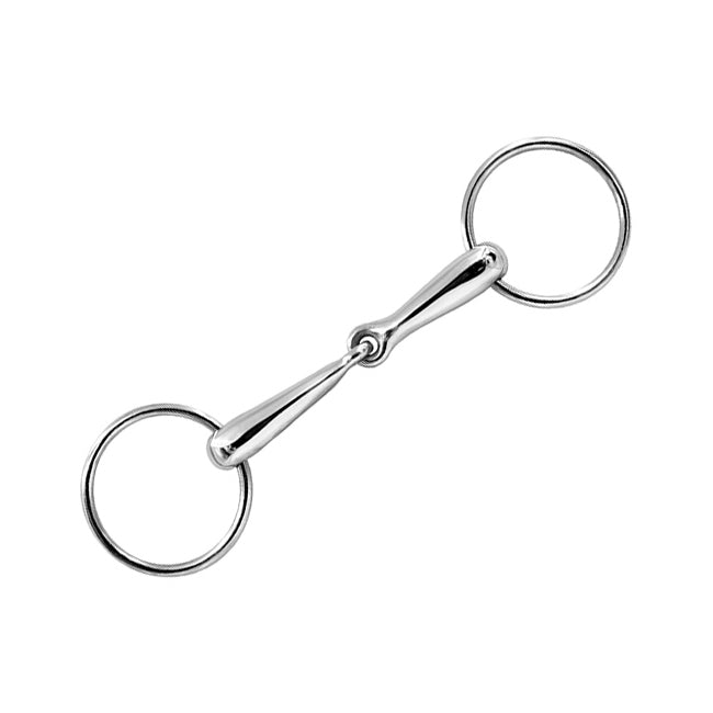 Loose Ring Hollow Mouth Jointed Snaffle