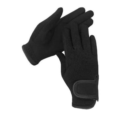 Black Amara Children's Gloves