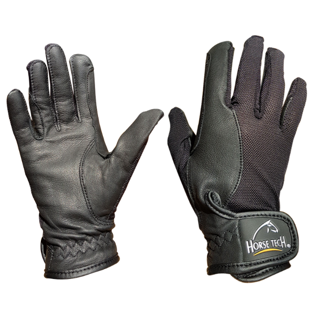 Gloves Leather Black